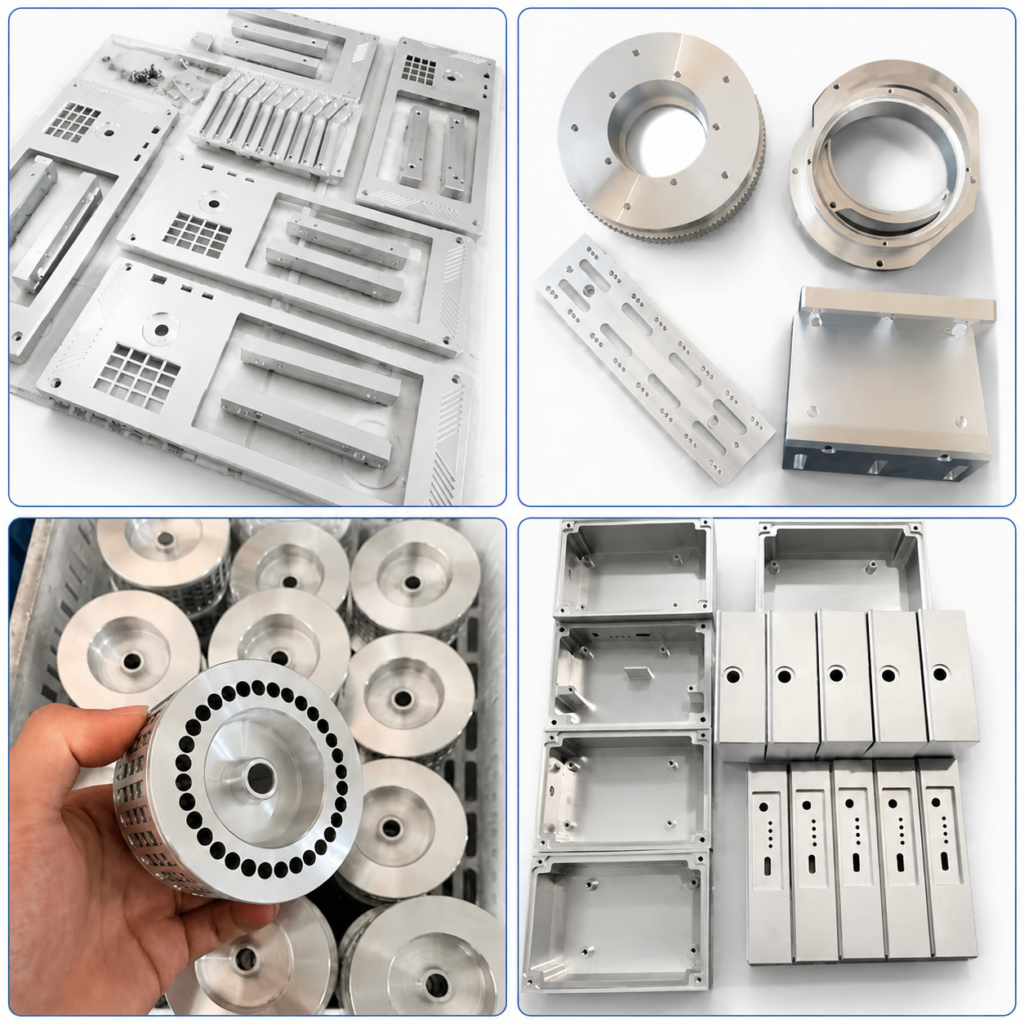 CNC machined component examples